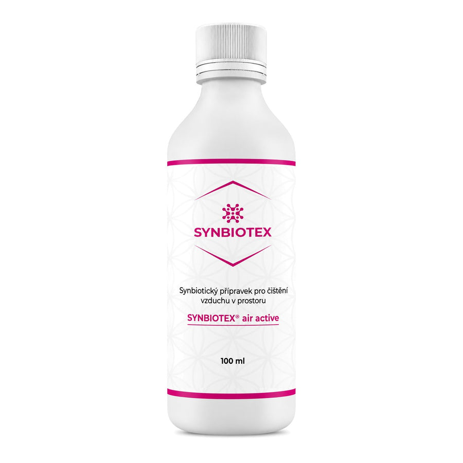 SYNBIOTEX air active 100 ml — lahvička na bílém pozadí