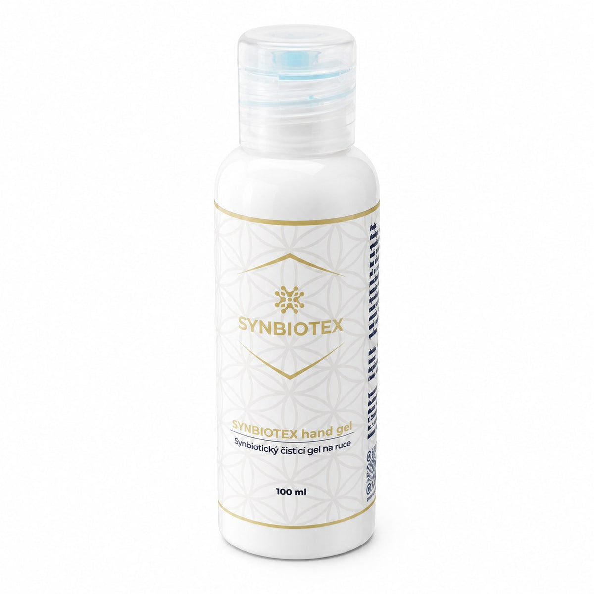 SYNBIOTEX hand gel — pohled z boku