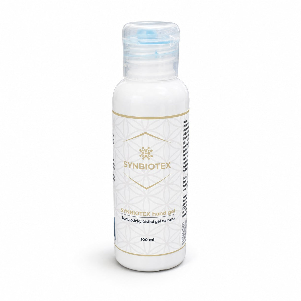 SYNBIOTEX hand gel — detail etikety
