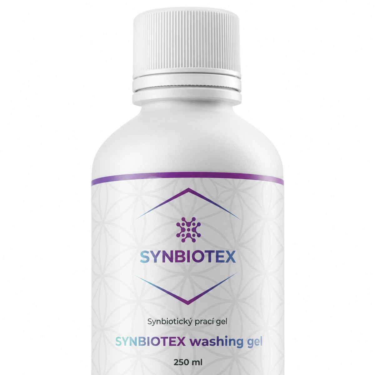 SYNBIOTEX washing gel — detail etikety